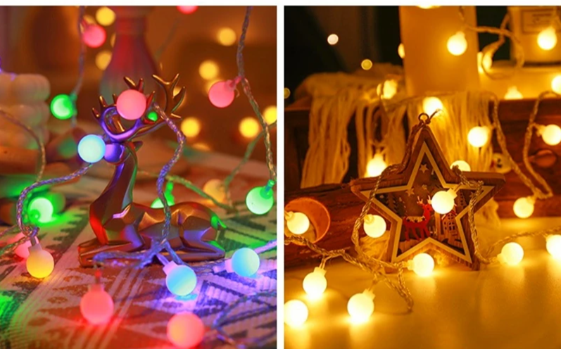 USB/Battery LED Globe String Lights – Decorative Indoor & Outdoor Lights for Christmas, Weddings, Gardens & Parties
