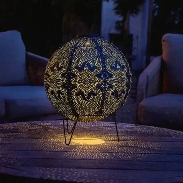 Solarlaternen-Kugel-Design-Leuchtezauber