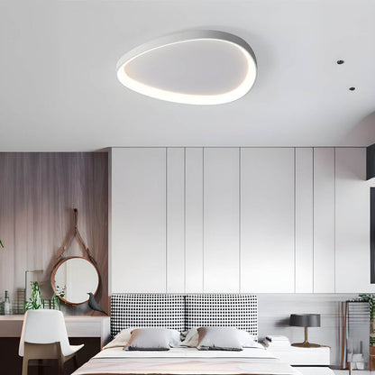 Taufarbene dreiteilige Deckenleuchte-Leuchtezauber
