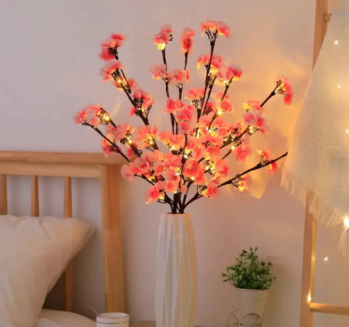 StarryDreams Olive Branch Lights – Atmospheric LED Branch Lighting for Elegant Home Décor