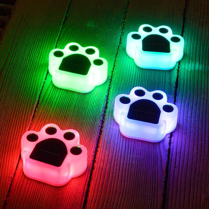 Kabellose Solarpfoten – Schaffen Sie die perfekte Atmosphäre in Ihrem Garten!-Leuchtezauber
