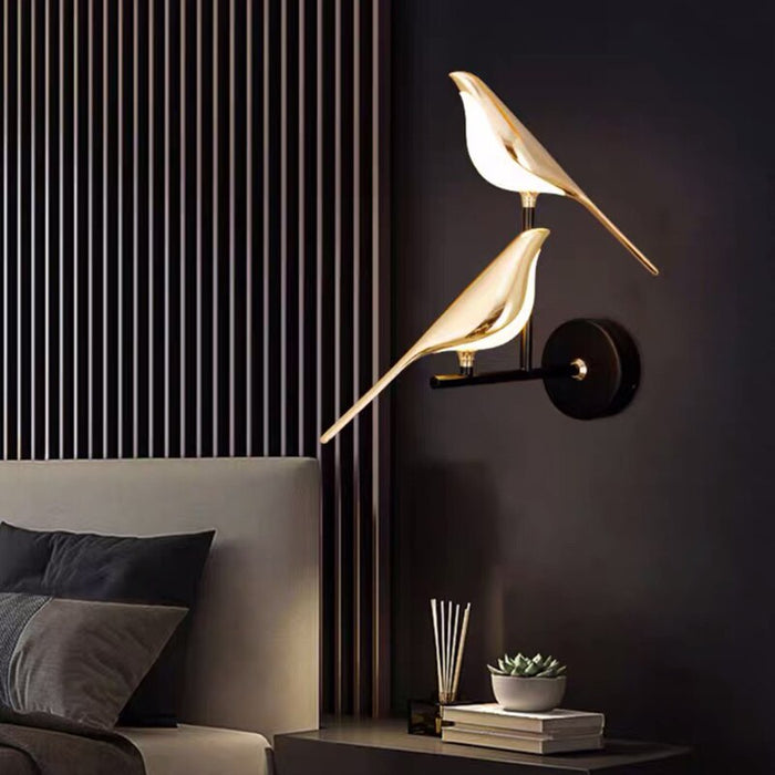 Mrbird | Moderne Wandleuchte in Form von Vögeln-Leuchtezauber