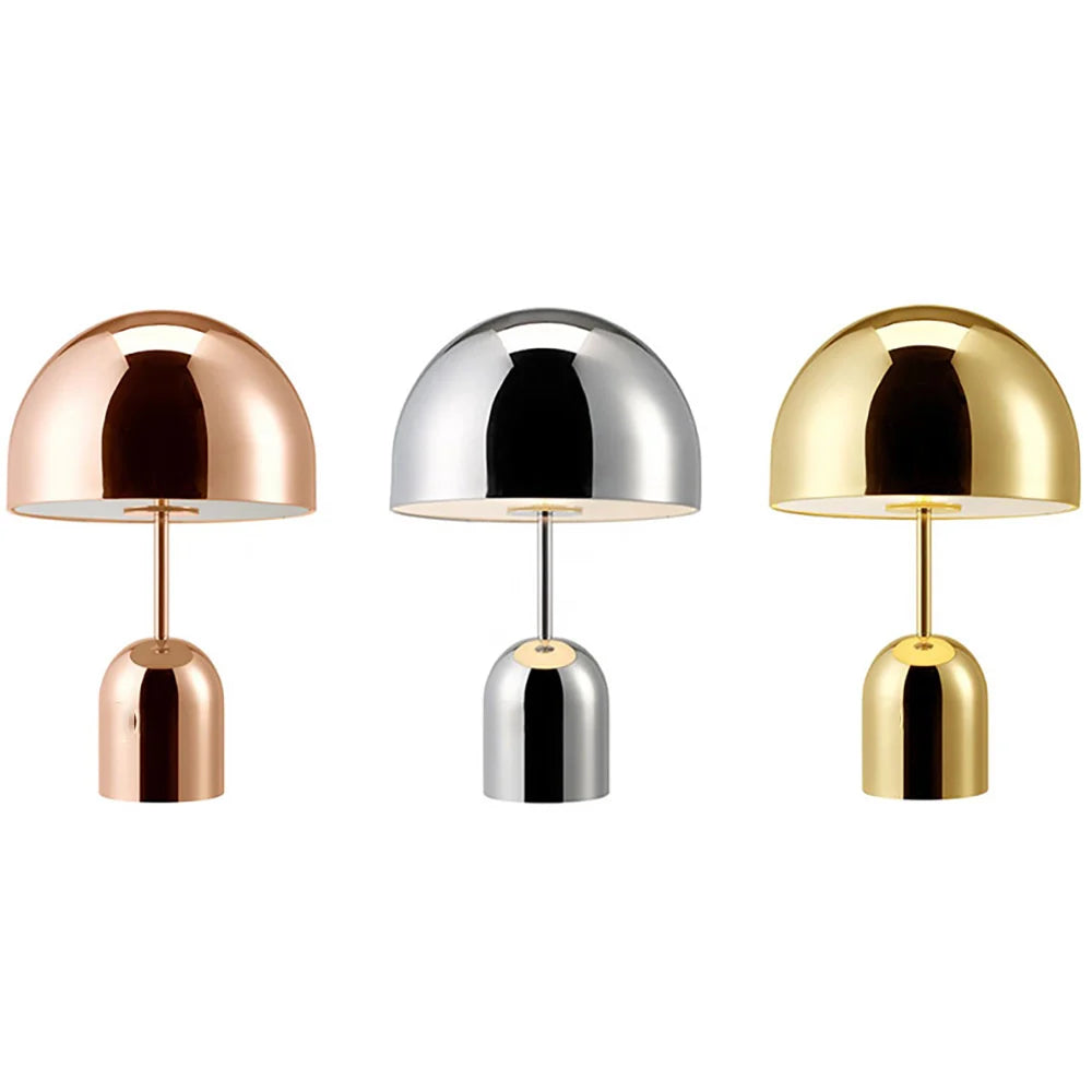 Moderne Pilz-Tischlampe-Leuchtezauber