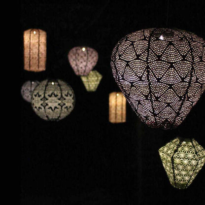 Solarlaterne-Heißluftballon-Design-Leuchtezauber