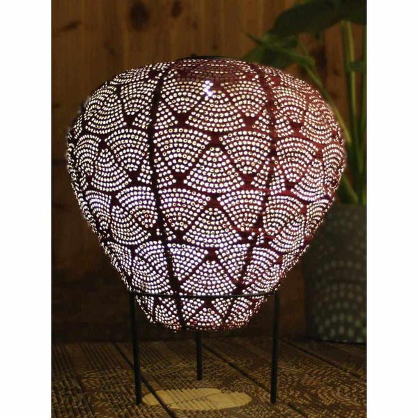 Solarlaterne-Heißluftballon-Design-Leuchtezauber