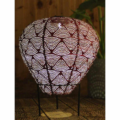 Solarlaterne-Heißluftballon-Design-Leuchtezauber
