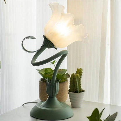 Vintage verstellbare Flower Tischlampe-Leuchtezauber