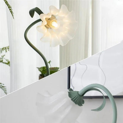 Vintage verstellbare Flower Tischlampe-Leuchtezauber