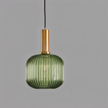 Mayka Glas-LED-Hängelampe-Leuchtezauber