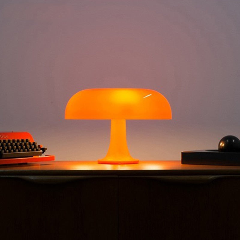 Pilzform Minimalistische Tischlampe-Leuchtezauber